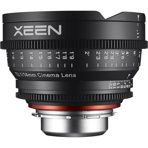 Samyang XEEN 14mm T3.1 Cine Lens for Sony E (Meter)